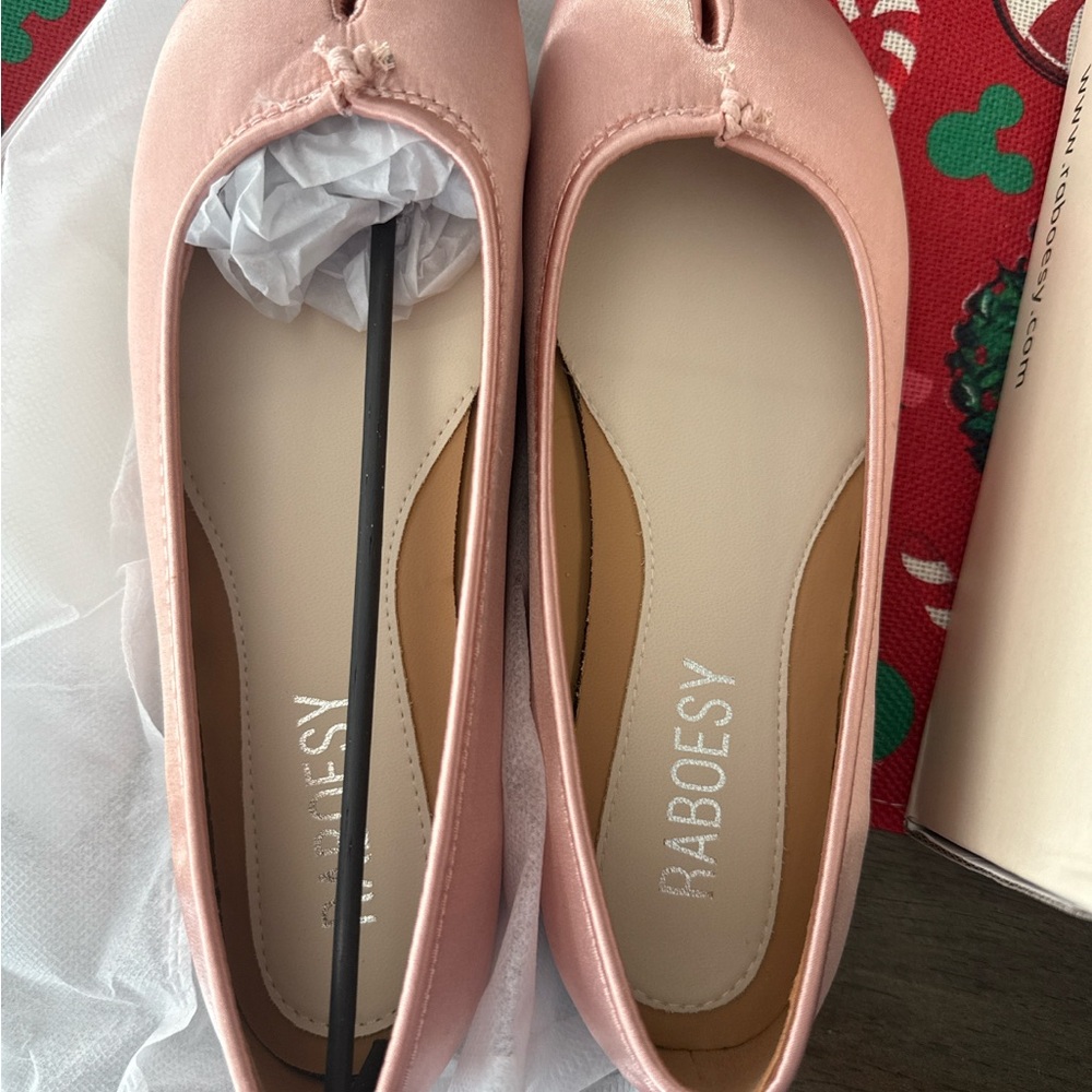RABOESY Pink Women's Flats